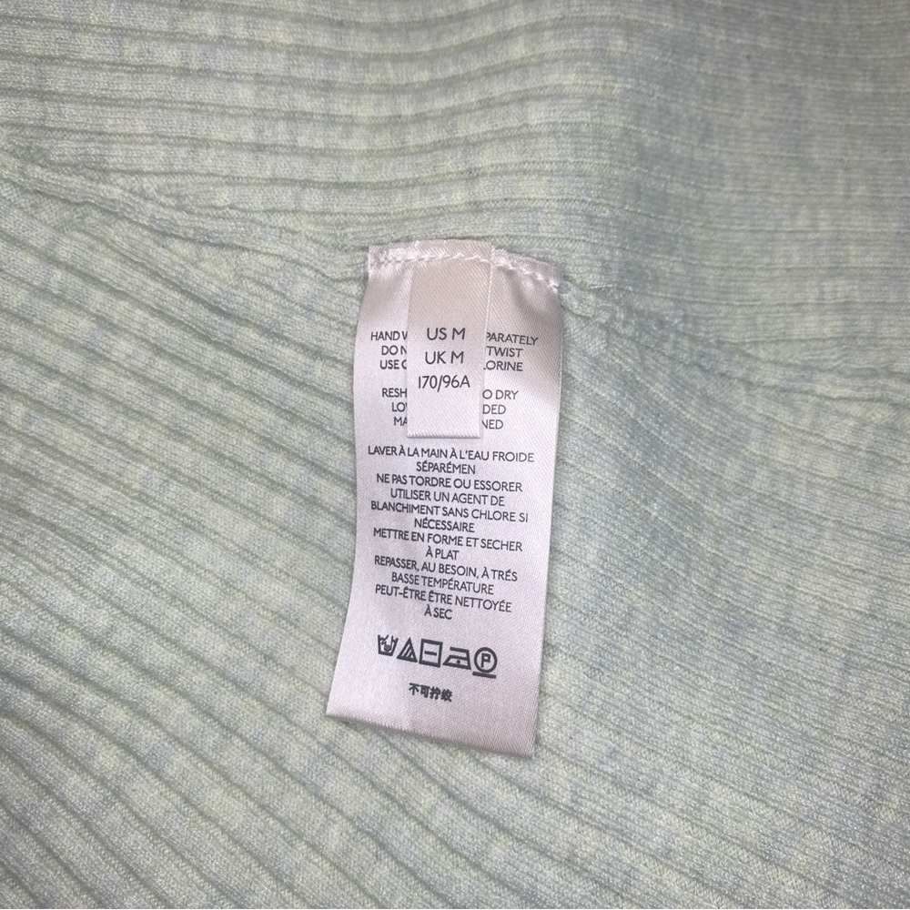 NWT Maeve By Anthropologie 2pc Set Flouncy Dress & Pullover Sweater Mint Green M - Picture 14 of 15